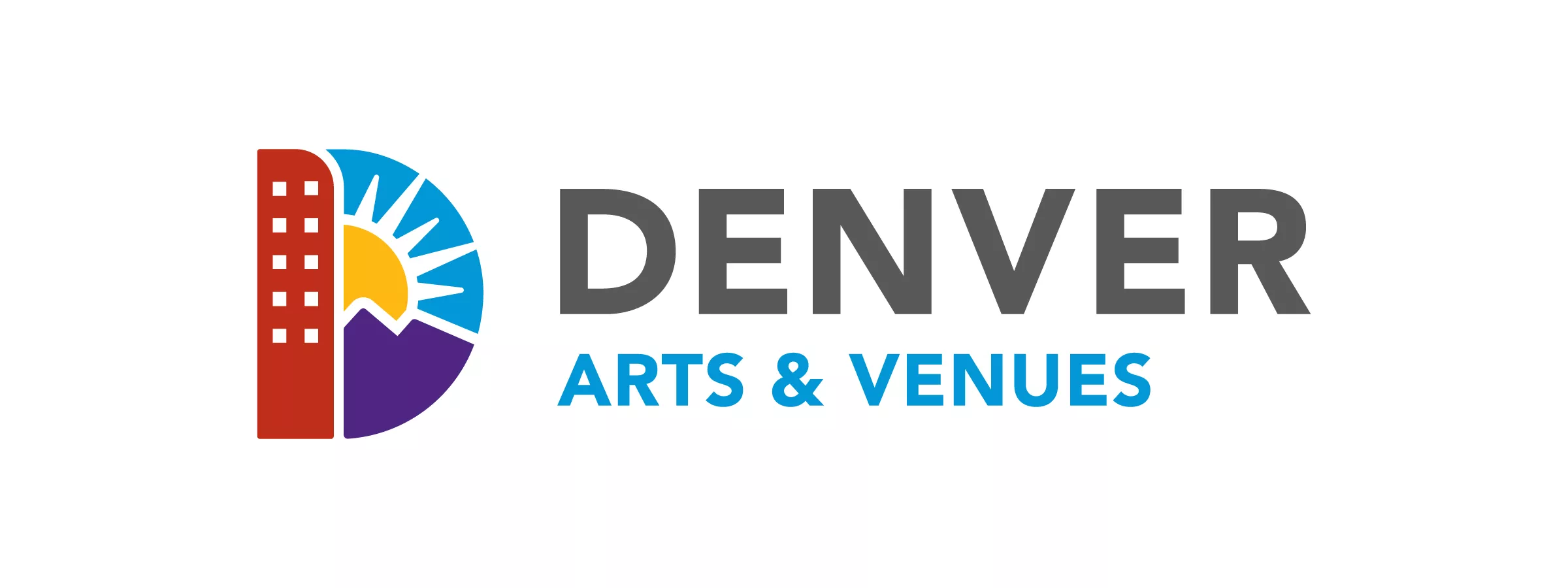 A logo of Denver Arts and Venues
