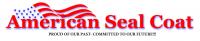 American Sealcoat logo with red lettering and American flag