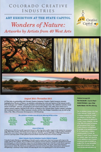 Wonders of Nature: Artworks by Artists from 40 West Arts