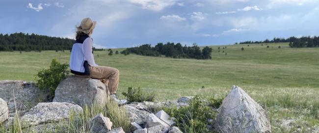 Emma Needell cattle ranch in Colorado