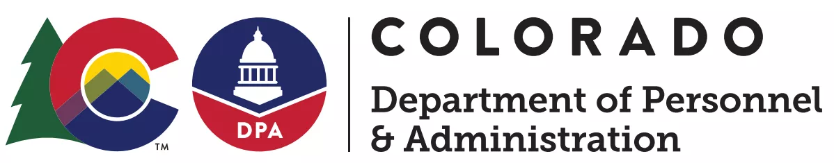 colorado logo and department of personnel and administration logo