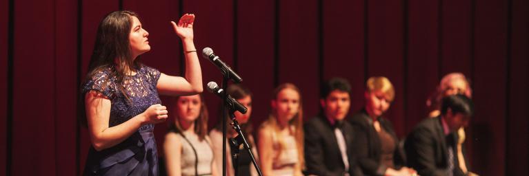 Poetry Out Loud Colorado State Finals 2016