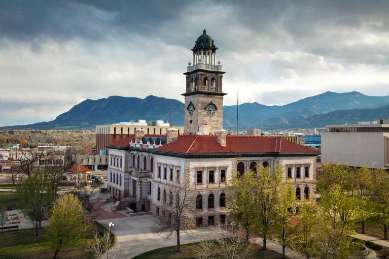 Pioneers museum in Colorado Springs, Colorado