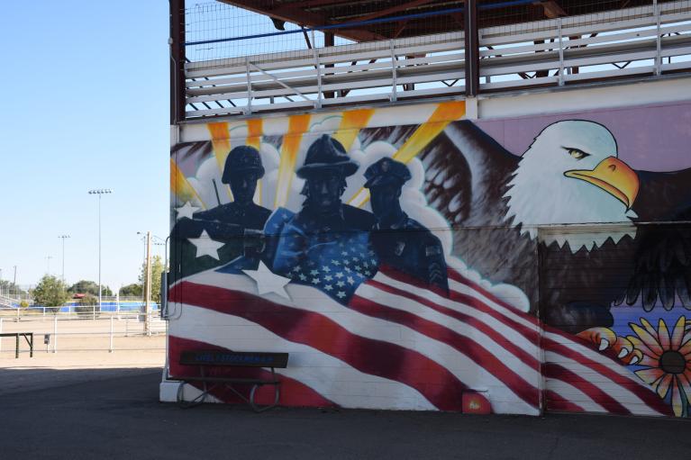 Mural in Prowers county