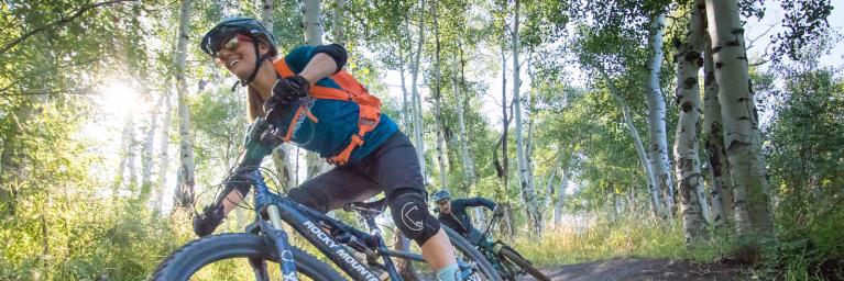 Mountain biking in Snowmass