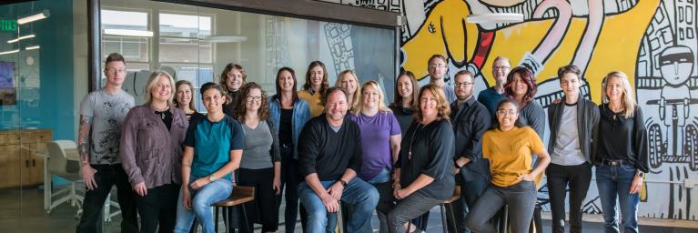 yellow dog staff group photo