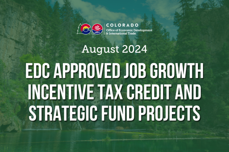 August 2024: EDC Approved Job Growth Incentive Tax Credit and Strategic Fund Projects