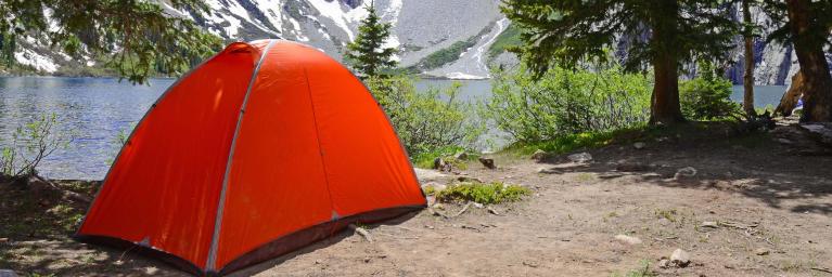 Camp site in Colorado