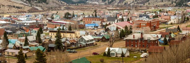 Silverton Panorama, Colorado, USA