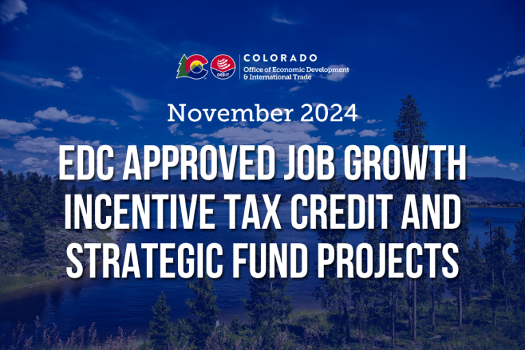 November 2024 EDC Approved Project promotional graphic