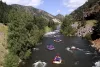 Rafting in clear creek county