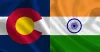 colorado and india flags side-by-side